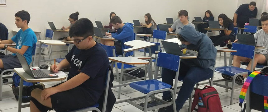 Alunos do Ensino Médio participam de Avaliação Diagnóstica